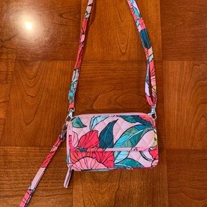 Vera Bradley crossbody wristlet